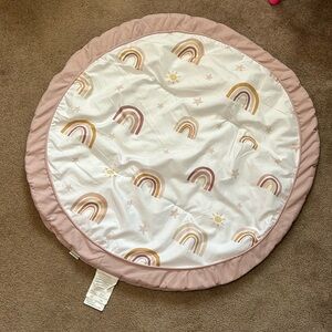 Baby girl boho playmat (BARELY USED)